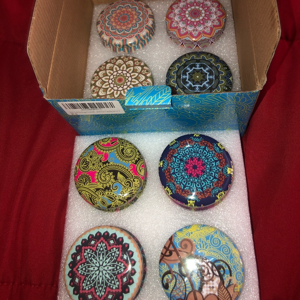8 pack Scented Candles